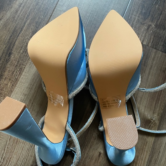 EGO Shoes Nwt Egos Blue Heels Poshmark